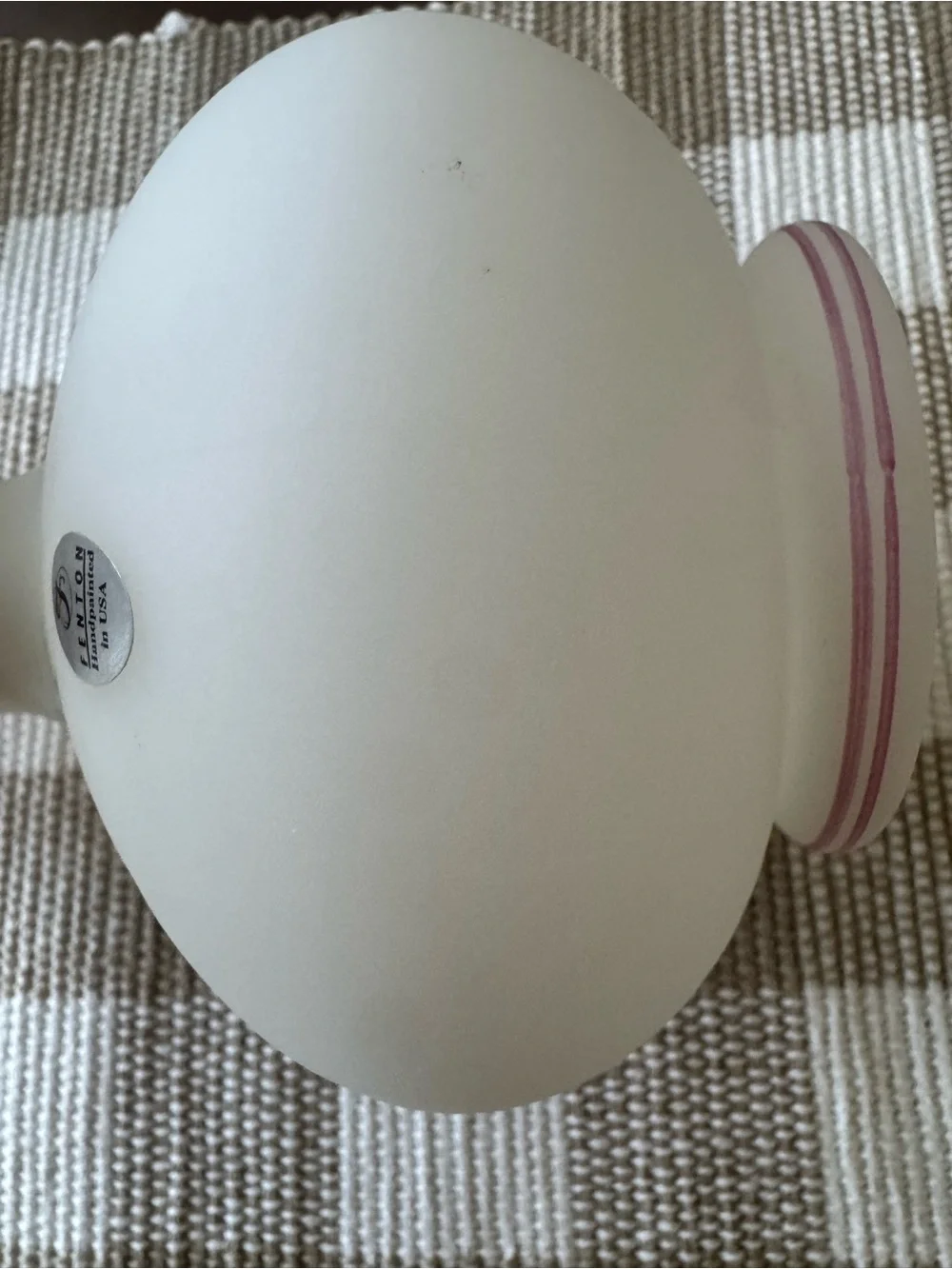 Fenton white satin